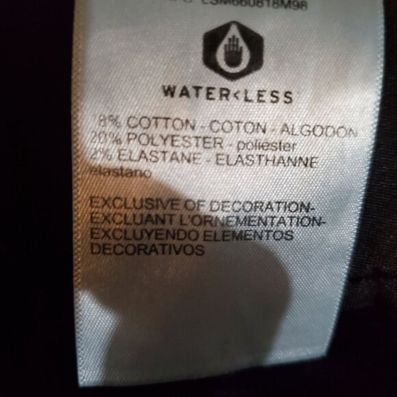 Signature Levi Strauss Jeans Womens Size 18 Long Blue Shaping Pull-On Skinny - Picture 4 of 12